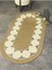 Cookie Jüt Hasırlı El Örgüsü Kilim 2