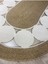 Cookie Jüt Hasırlı El Örgüsü Kilim 4
