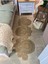 Snake Hasır Jüt Bej Yolluk Halı Kilim 5