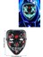 Işıklı LED Maske Parti Eğlence Maskesi Hallowen Neon Maske 4