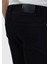 Siyah Düz Slim Fit Denim Pamuk Karışımlı Pantolon 4