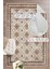 Dijital Baskılı Dekoratif Kaymaz Taban Yıkanabilir Kilim Desen Halı Salon Halısı Yolluk Mutfak Halısı 1