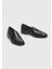 Siyah Deri Casual Loafer 3