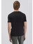 Siyah Düz Bisiklet Yaka T-Shirt 5