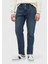 Lacivert Düz Regular Fit Denim %100 Pamuk Pantolon 2