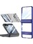 Samsung Galaxy Z Flip 7 Kılıf Kamera Korumalı Şeffaf Tasarımlı LEGO Standlı Kapak 2