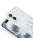 iPhone 16 Plus Kılıf Magsafe Özellikli Şeffaf Yapılı ve Figürlü Folk Premium Sert Silikon Kapak 3