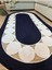 Cookie Jüt Hasırlı El Örgüsü Kilim 3