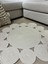 Rhea Jüt Hasırlı El Örgüsü Kilim Halı Hasır Yuvarlak 3