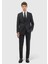 Antrasit Çizgili Thin&taller Slim Fit %100 Yün Takım Elbise 2