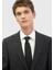 Antrasit Çizgili Thin&taller Slim Fit %100 Yün Takım Elbise 4