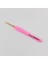 Shuma Yumuşak Saplı Yün Tığ -Uzunluk:14 cm -2,5mm-Pembe 2