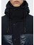 Lacivert Regular Fit Kapüşonlu Casual Dokuma Kaban 5