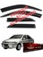 Fiat Siena Ferrous Cam Rüzgarlığı 4lü Set 2006 2012 1