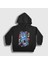 Unisex Çocuk Siyah Blue Tiger K Pop Demon Hunters Kapüşonlu Sweatshirt 1