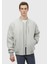 Ekru Oversize Fit Dik Yaka Casual Dokuma Mont 1