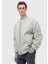 Ekru Oversize Fit Dik Yaka Casual Dokuma Mont 3