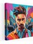 Pop Art Berber Kanvas Tablo - Duvar Sanatı Berber 1