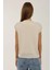 Kadın Bisiklet Yaka Triko Süveter Natural 4