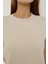 Kadın Bisiklet Yaka Triko Süveter Natural 5