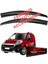 Fiat Fiorino Ferrous Cam Rüzgarlığı 2li Set 2008 ve Üstü 1