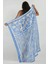 Kadın Desenli Maxi Pareo Blue 5