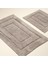 2'li Banyo Paspas Takımı Gri Hann Frames 2