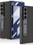 Samsung Galaxy Z Fold 7 Kılıf Deri Standlı Krusty Premium Kılıf 2