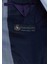 Indigo Düz Zeroweight Slim Fit %100 Yün Takım Elbise 5