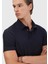 Lacivert Düz Polo Yaka T-Shirt 4