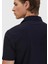Lacivert Düz Polo Yaka T-Shirt 5