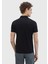 Siyah Düz Polo Yaka T-Shirt 5