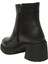 D25KB-8470 Günlük Topuklu Siyah Kadın Bot 4