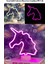 Neon LED Unicorn LED Işıklı Masa ve Gece Lambası Unicorn LED Sevgiliye Romantik Dekorasyon Hediye 1