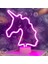 Neon LED Unicorn LED Işıklı Masa ve Gece Lambası Unicorn LED Sevgiliye Romantik Dekorasyon Hediye 2