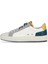 Beyaz Kırık-Gri Deri Erkek Spor Ayakkabı 11218-7335AM 11218-7335AM 3