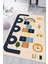 Dijital Baskılı Dekoratif Kaymaz Taban Yıkanabilir Seksek ve Yol Temalı Çocuk Halısı 1