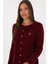 Kadın Bordo Hırka (Triko) 50307737-VR014 2