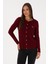 Kadın Bordo Hırka (Triko) 50307737-VR014 3