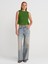 50845 Kolsuz Crop Bluz-Yeşil 4