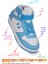 Carde Günlük Cırtlı Kız Çocuk Spor Ayakkabı Bebe Mavi 2