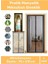 Pencere Balkon Dükkan Cam Pratik Manyetik Mıknatıslı Kapı Sineklik 90 x 210MIKNATISLI 2