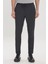 Erkek Antrasit Slim Fit Rahat Kesim Beli Bağlamalı Yan Cepli Jogger Pantolon 1