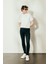 Erkek Koyu Lacivert Ekstra Slim Fit Dar Kesim Pamuklu Esnek Rııs Jean Kot Pantolon Denim 3