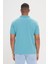 ALTINYILDIZ CLASSICS Erkek Petrol %100 Pamuk Kıvrılmaz Polo Yaka Slim Fit Dar Kesim Tişört 8