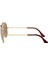 3025 001/57 58 Unisex Güneş Gözlüğü Aviator Polarize 3