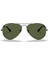 3025 004/58 58 Unisex Güneş Gözlüğü Aviator Polarize 2