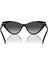 MK 2195U 30058G 56 Harbour Island Kadın Cat Eye Siyah Kemik Güneş Gözlüğü 2