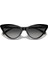 MK 2195U 30058G 56 Harbour Island Kadın Cat Eye Siyah Kemik Güneş Gözlüğü 3
