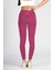 Magenta Yüksek Bel Arka Cepli Toprlayıcı Kadın Spor Taytı 3